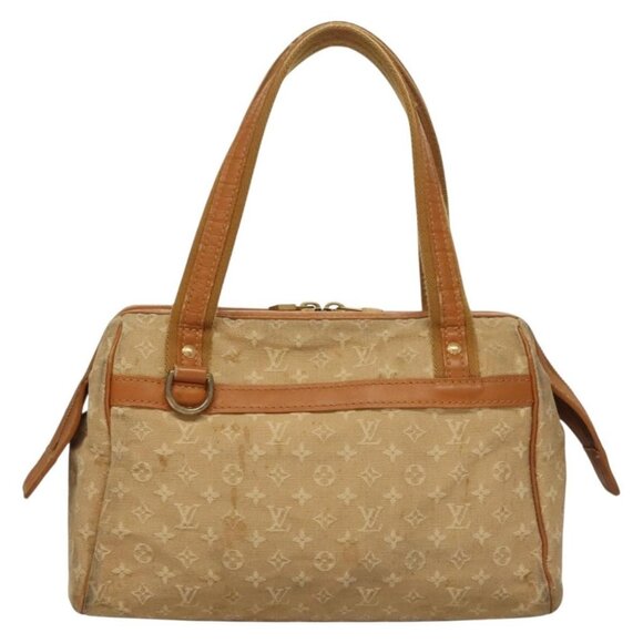 LOUIS VUITTON Monogram Mini Josephine PM Hand Bag Beige M92416 LV Auth 132759 - Picture 3 of 16